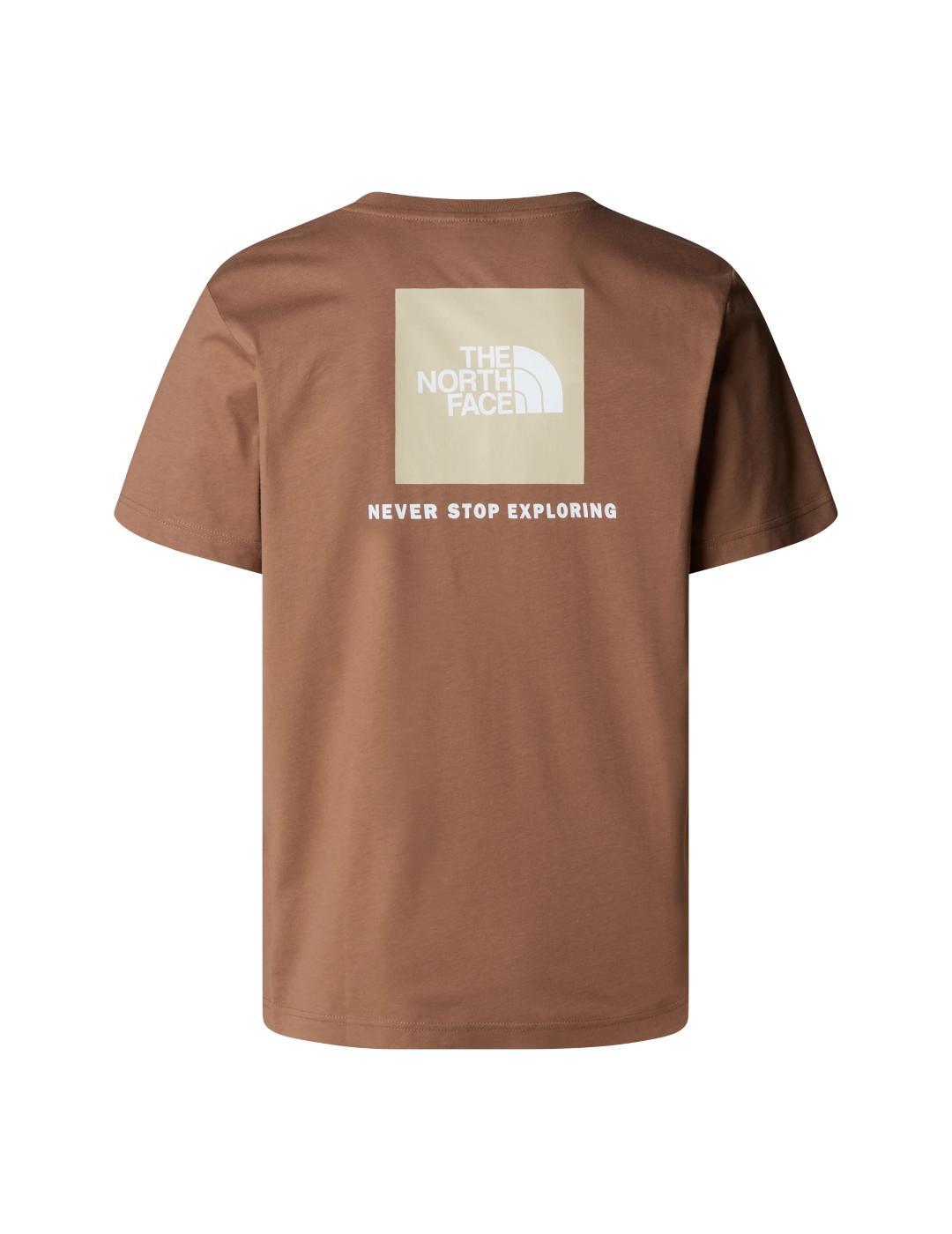 Maglietta da uomo The North Face Box marrone 2/4