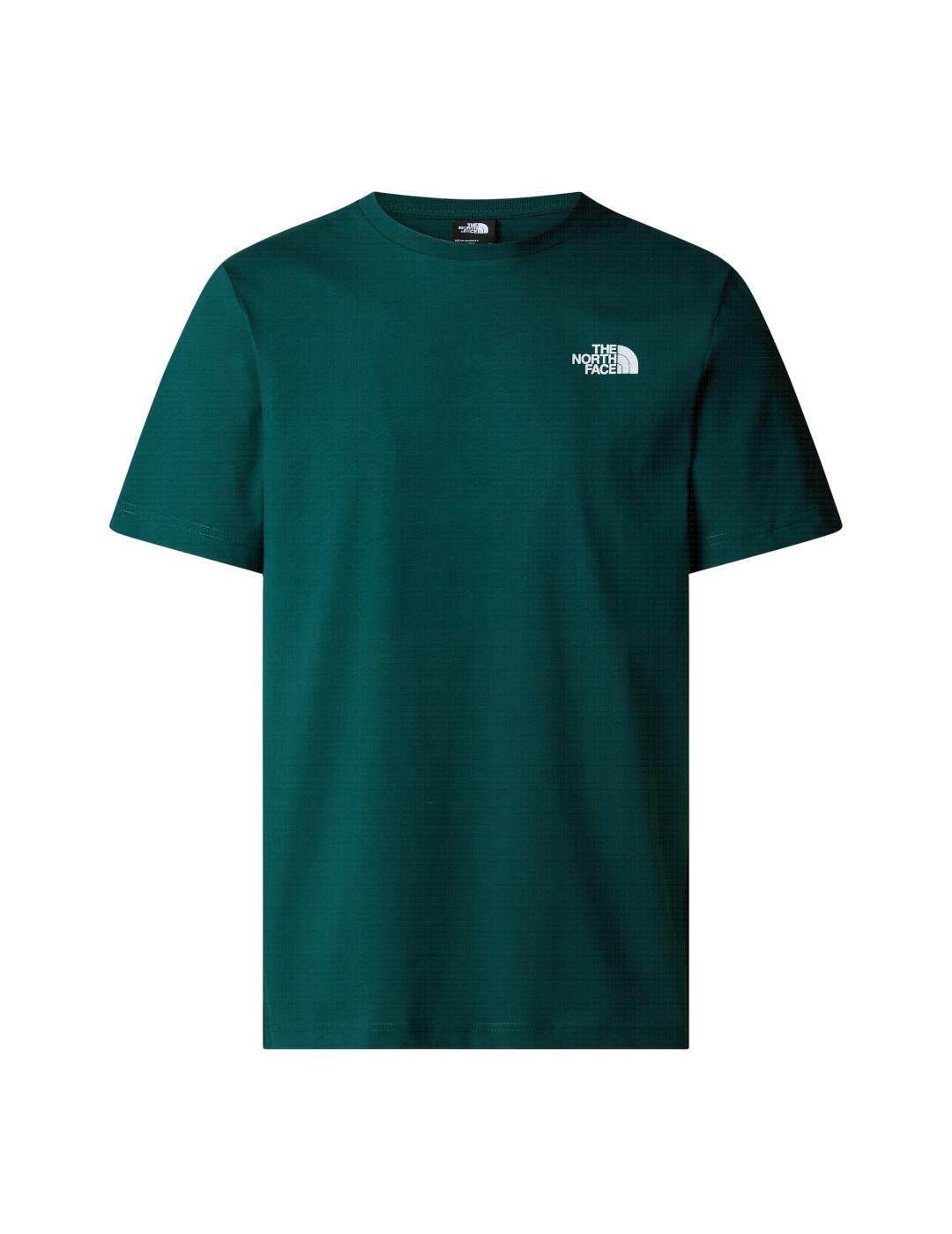 T-shirt pour homme The North Face Box Vert 1/4