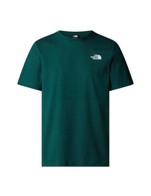 T-shirt met korte mouwen the north face model nf0a87npa1b1 voor mannen
