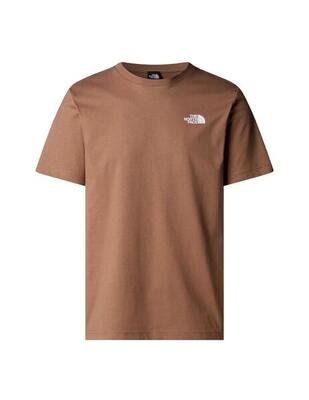 Camiseta para Hombre The north face Box Marrón