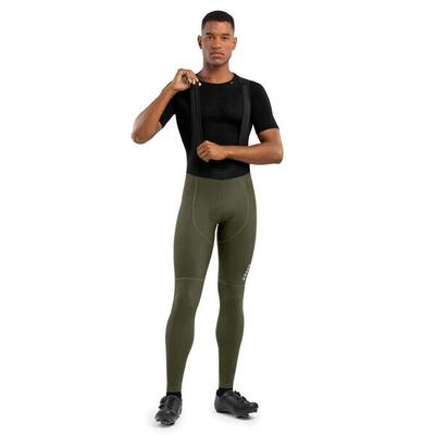 Herren Radsport lange fahrradträgerhose für Fern Grün