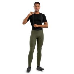 Cuissard vélo long homme Cyclisme Fern Vert