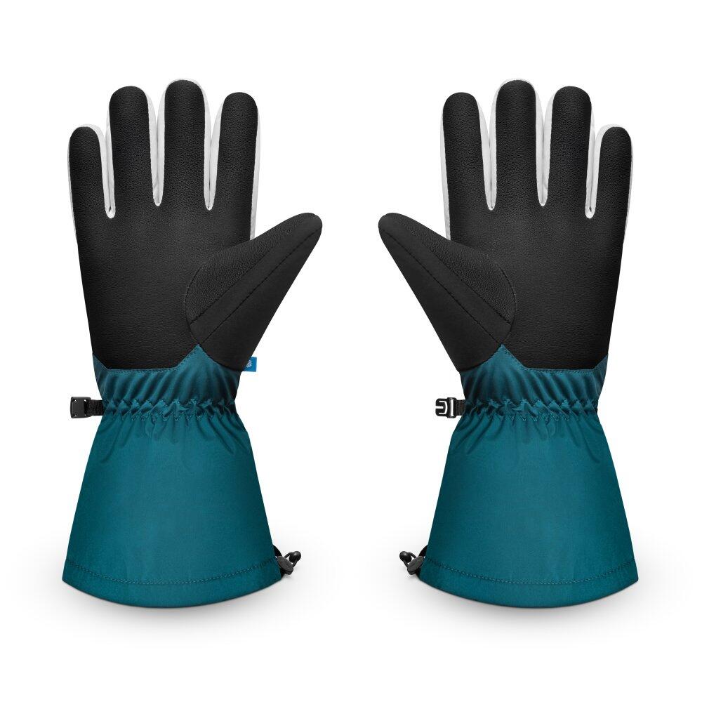 Heren En Dames Wintersport Snowboard- En Ski Winterhandschoenen VOSS Gray Zwart Heren En Dames Wintersport Snowboard- En Ski Winterhandschoenen VOSS Gray Zwart