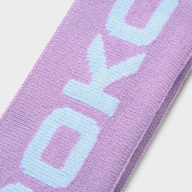 Men & Women Winter sports Snowboard ear warmer headband Adélie Purple