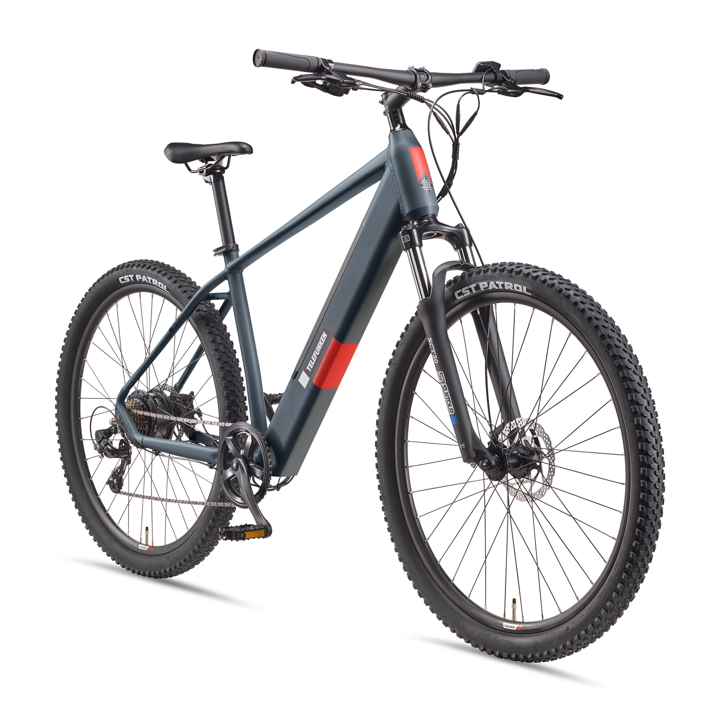 TELEFUNKEN E-Bike M921 29 Zoll 7-Gang Pedelec Mountainbike E-MTB Elektrofahrrad Hardtail
