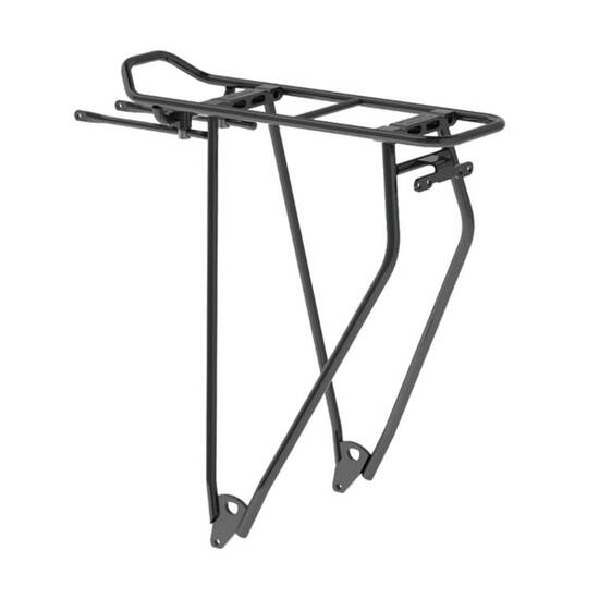 Porte-bagages vélo arrière à tringles avec pince ressort Racktime Boost It 25 kg