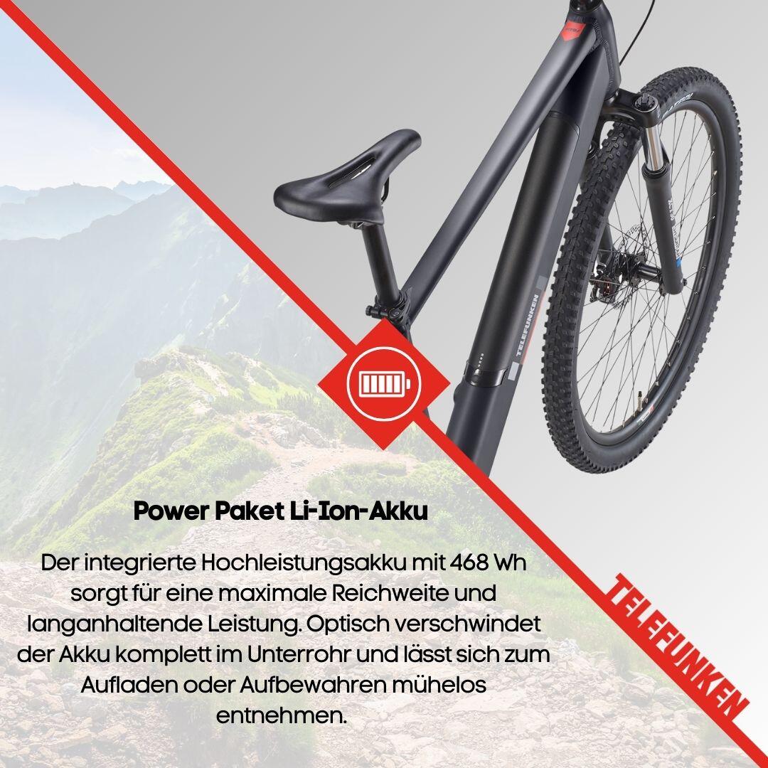 E-Bike M921 29 Zoll 7-Gang Pedelec Mountainbike E-MTB Elektrofahrrad Hardtail 6/7