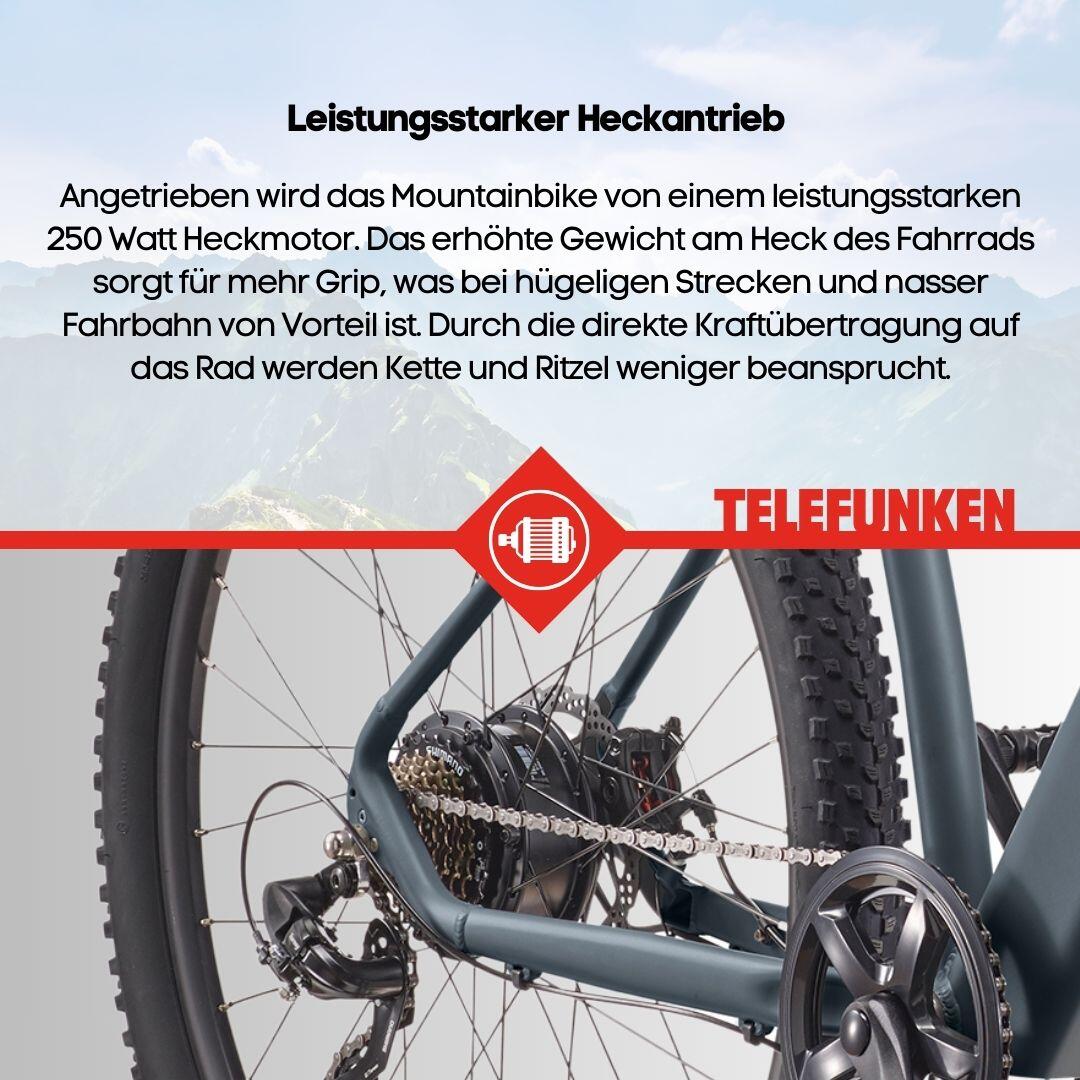 E-Bike M921 29 Zoll 7-Gang Pedelec Mountainbike E-MTB Elektrofahrrad Hardtail 7/7