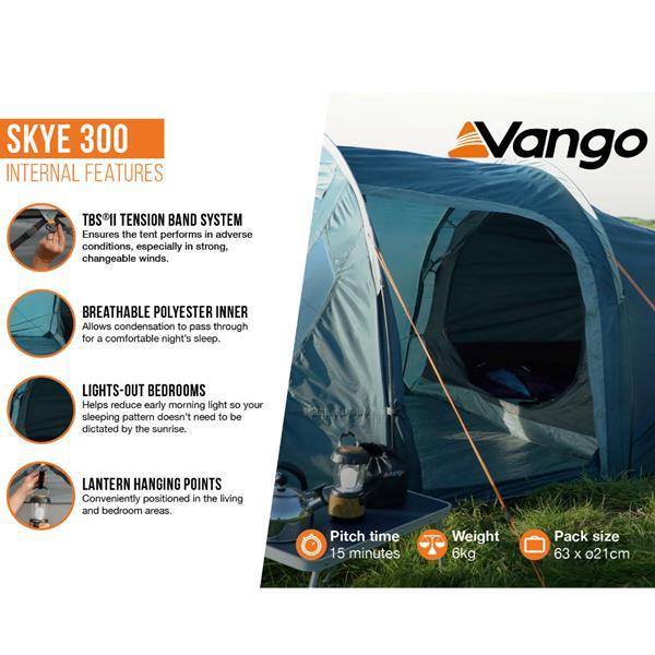 Vango Skye 300 Tent 4/6