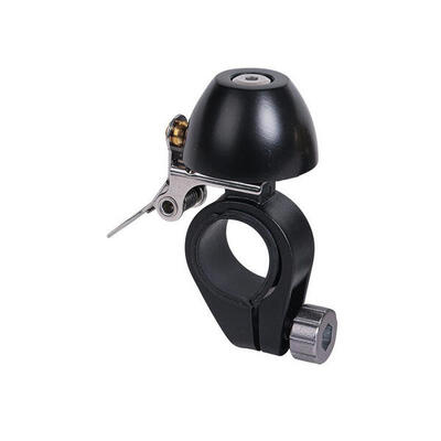 Zefal Fahrradglocke Classic Bike Bell schwarz, Messing, Ø22mm