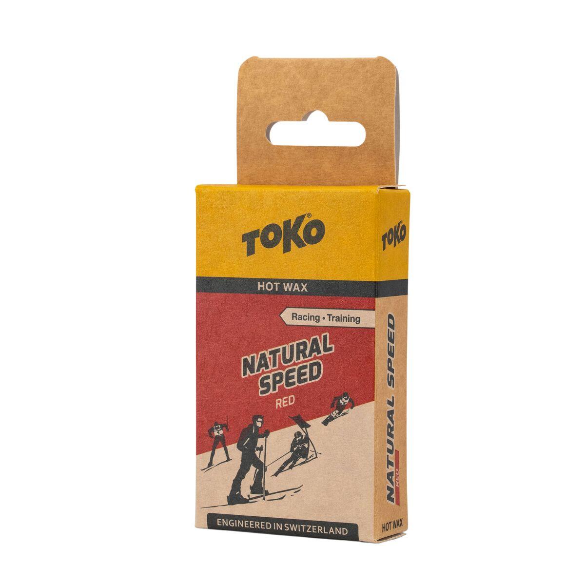 TOKO Skluzný vosk Natural Speed červený 40g