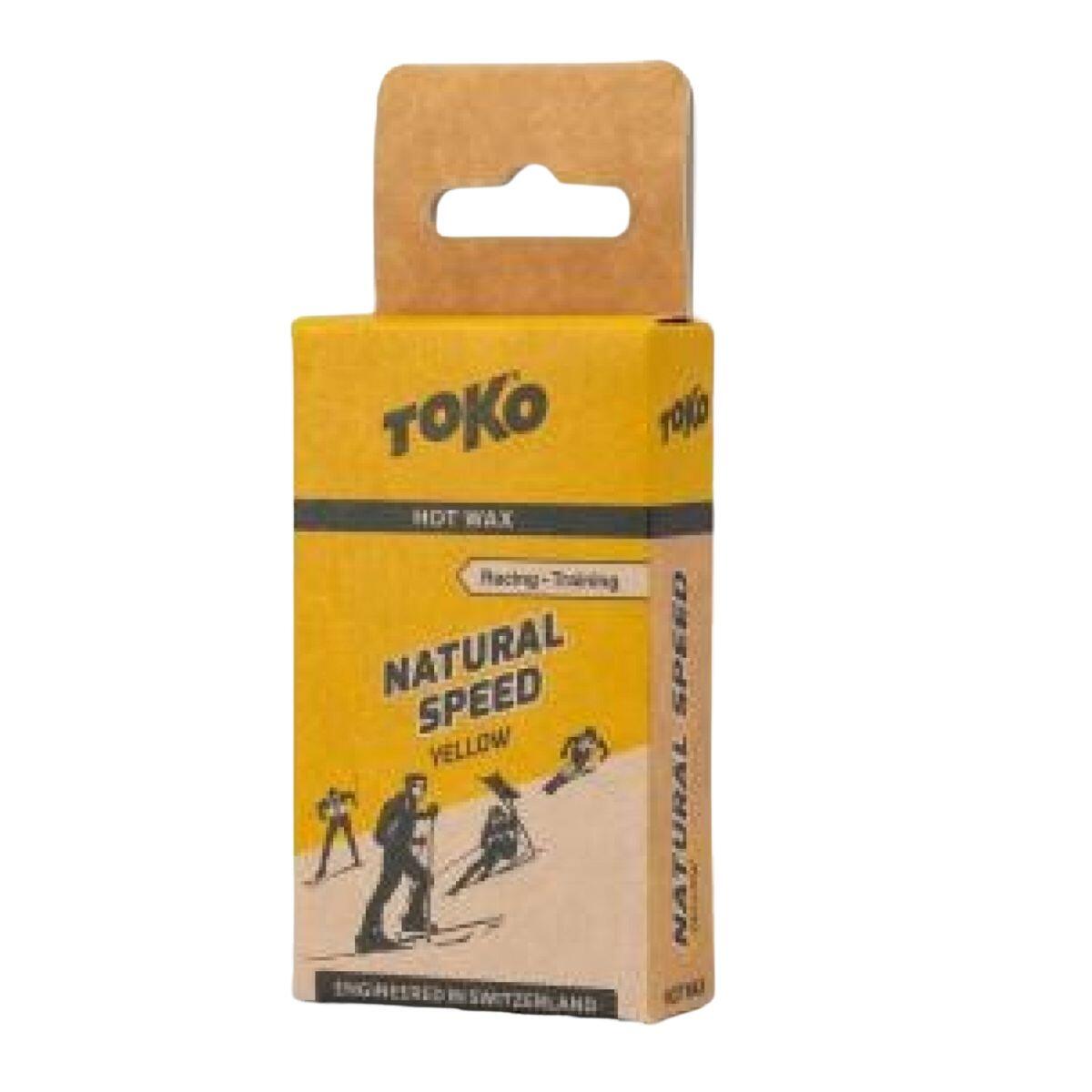 TOKO Skluzný vosk Natural Speed žlutý 40g