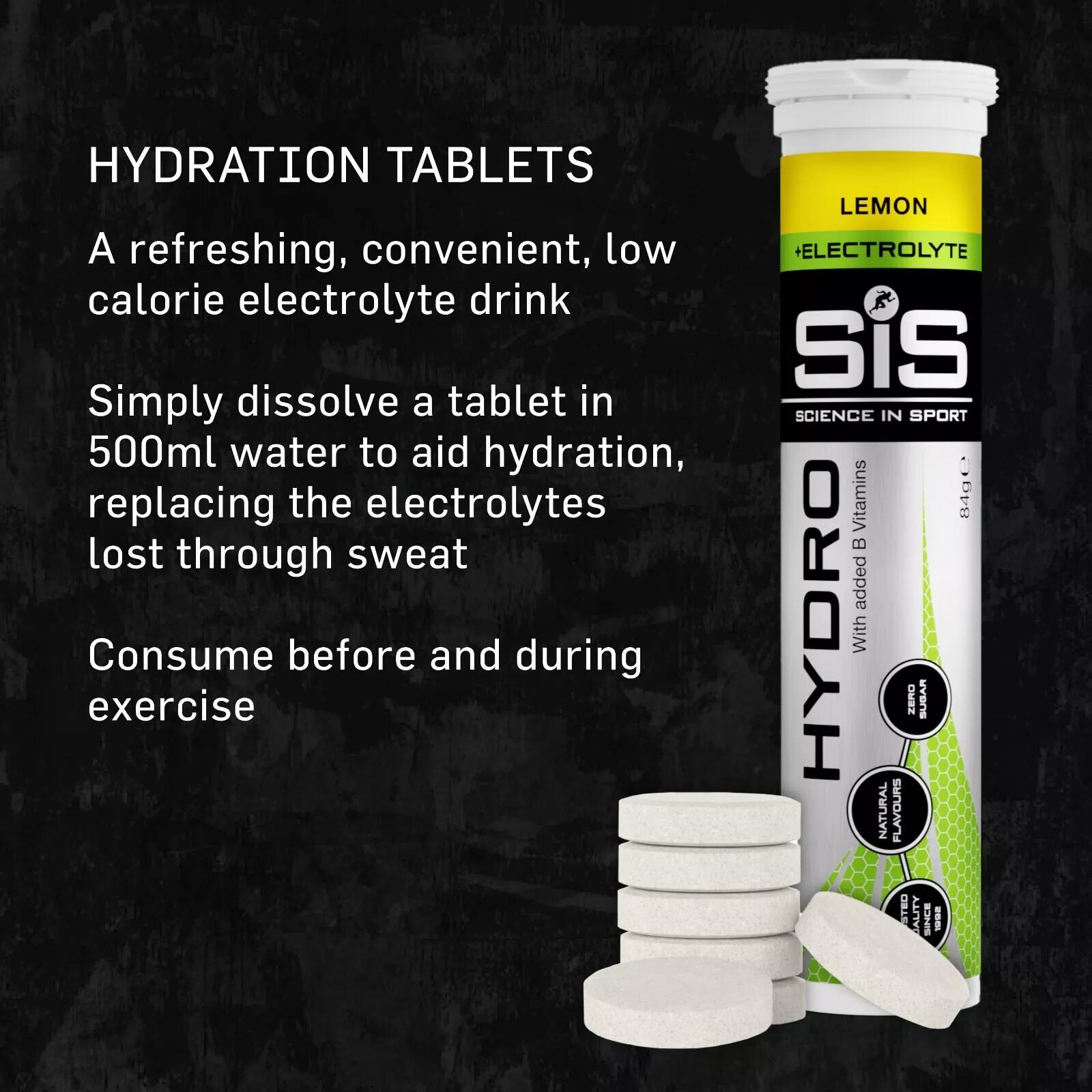 Hydro Tabs + Electrolytes - Variety - 3 Pack - 60 Tablets 3/6