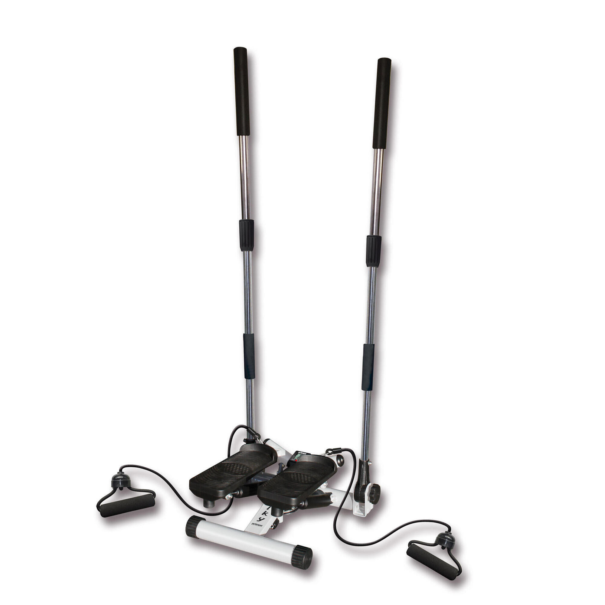 Stepper Walky com Elásticos - Treino Completo para Pernas, Glúteos e Braços