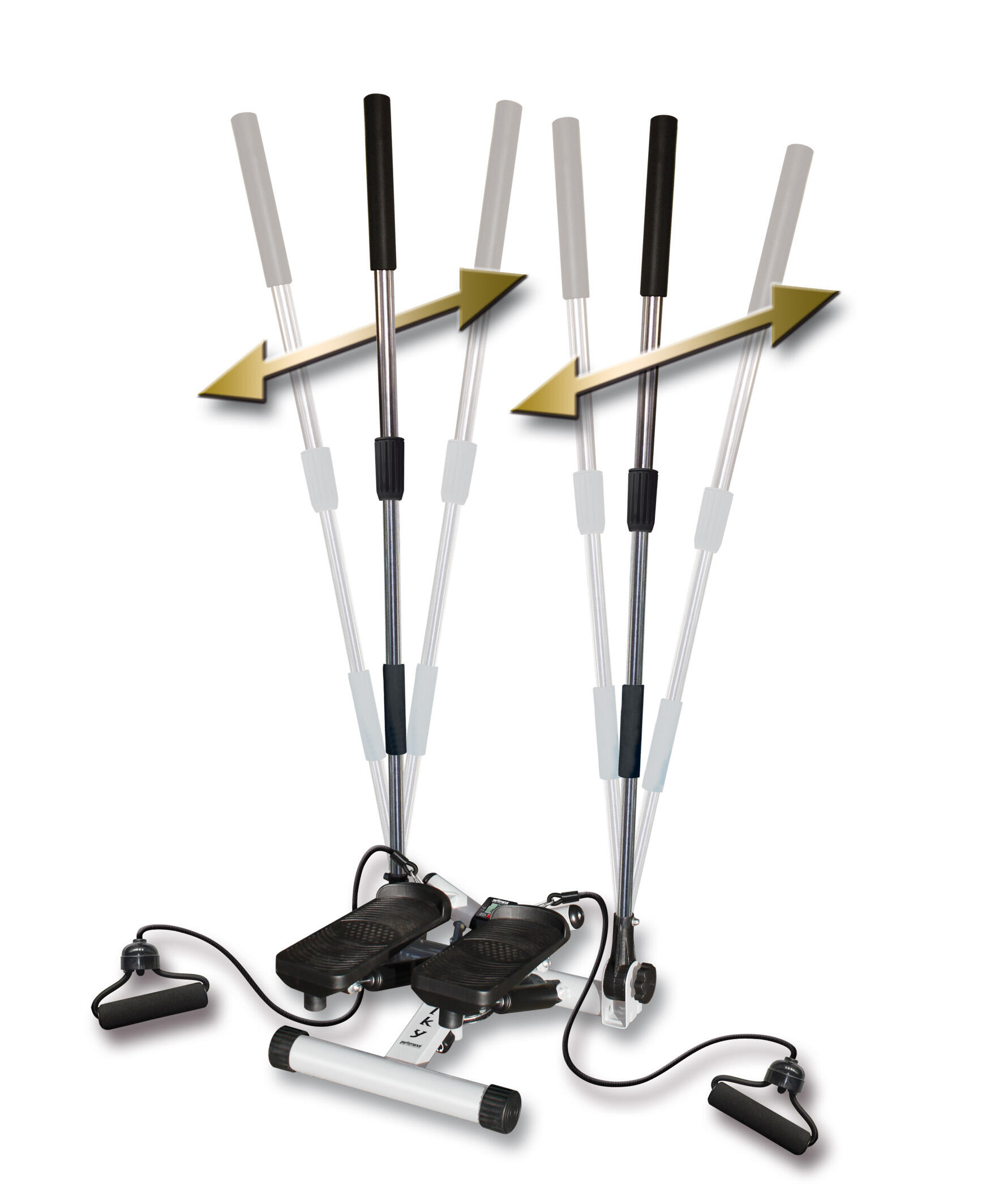Stepper Walky avec Élastiques  Entraînement Complet pour Jambes et Fessiers 2/6