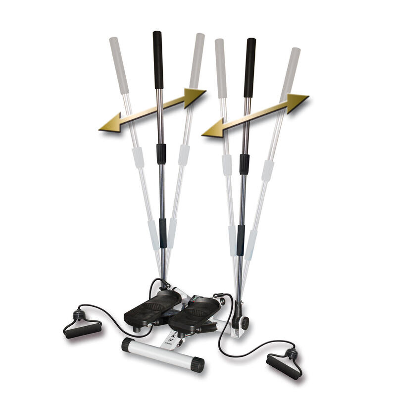 Stepper Walky cu Benzi Elastice - Antrenament Complet pentru Picioare, Fese