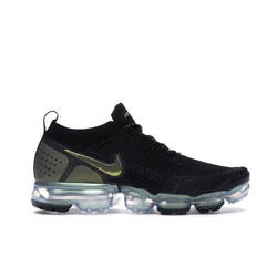 Nike Air VaporMax Flyknit 2 Black Metallic Silver Multi-Color