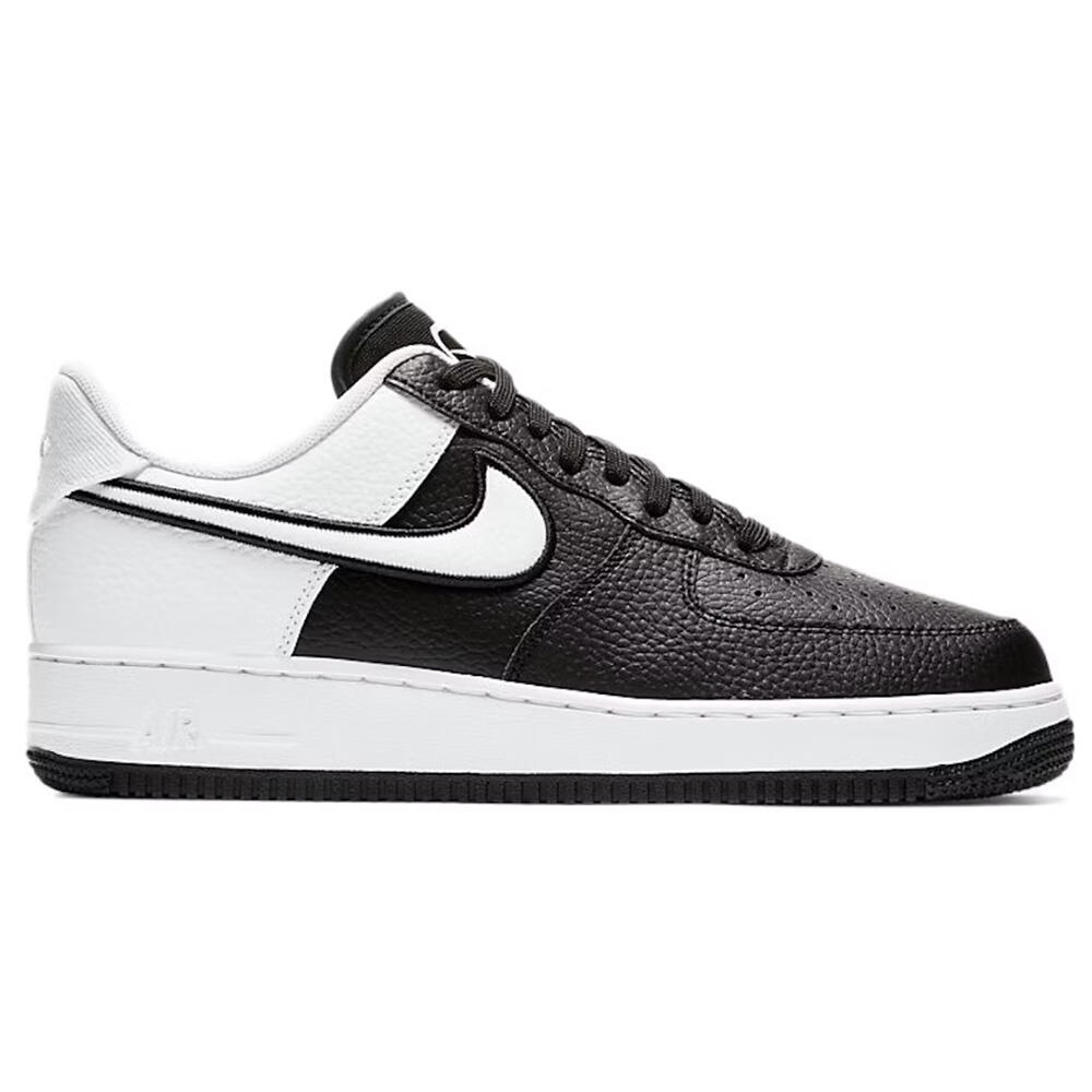 Nike - Nike Air Force 1 Low '07 Lv8 1 Black White - Baskets - Blanc - 44 - Decathlon