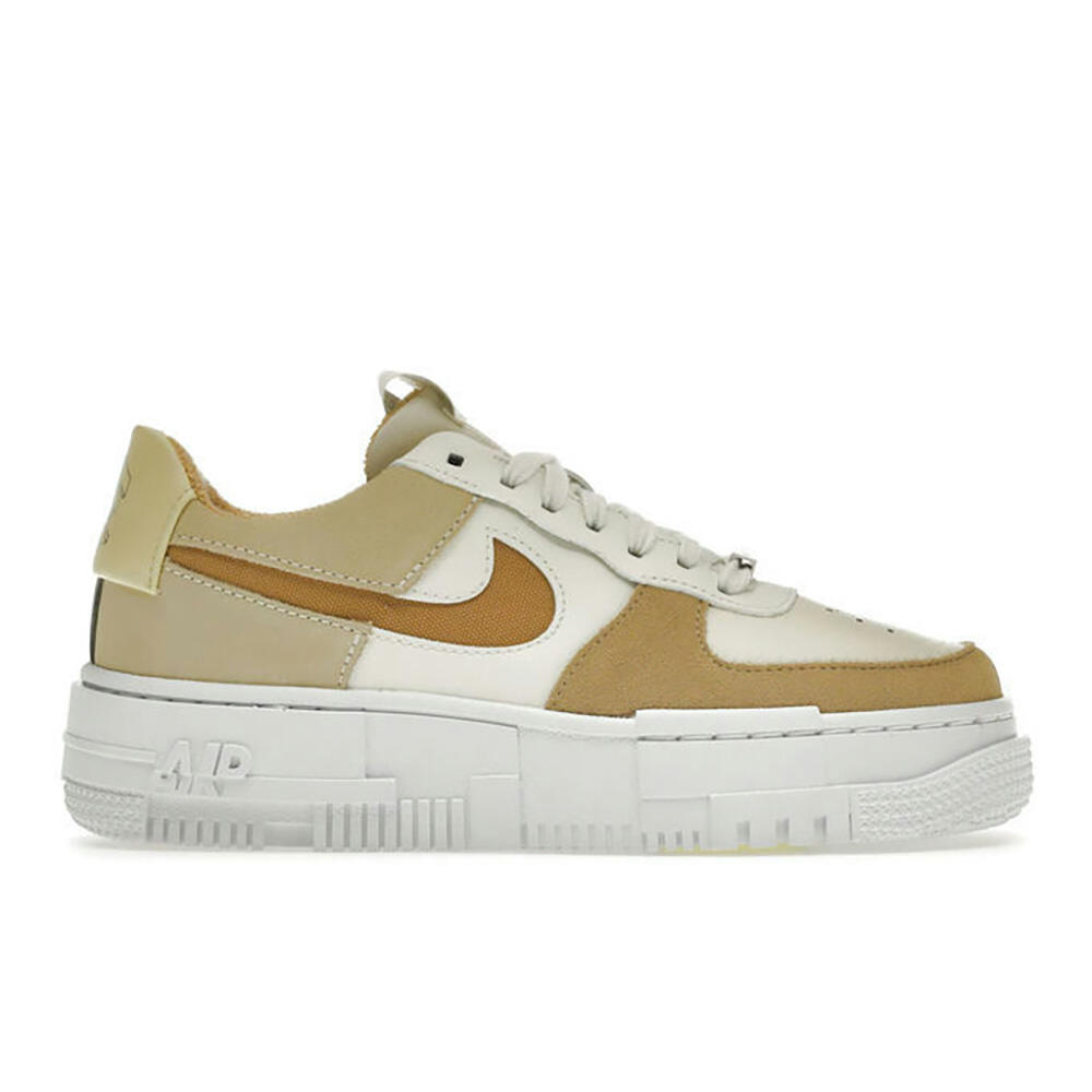 Nike - Nike Air Force 1 Low Pixel Sail Tan - Baskets - Beige - Decathlon