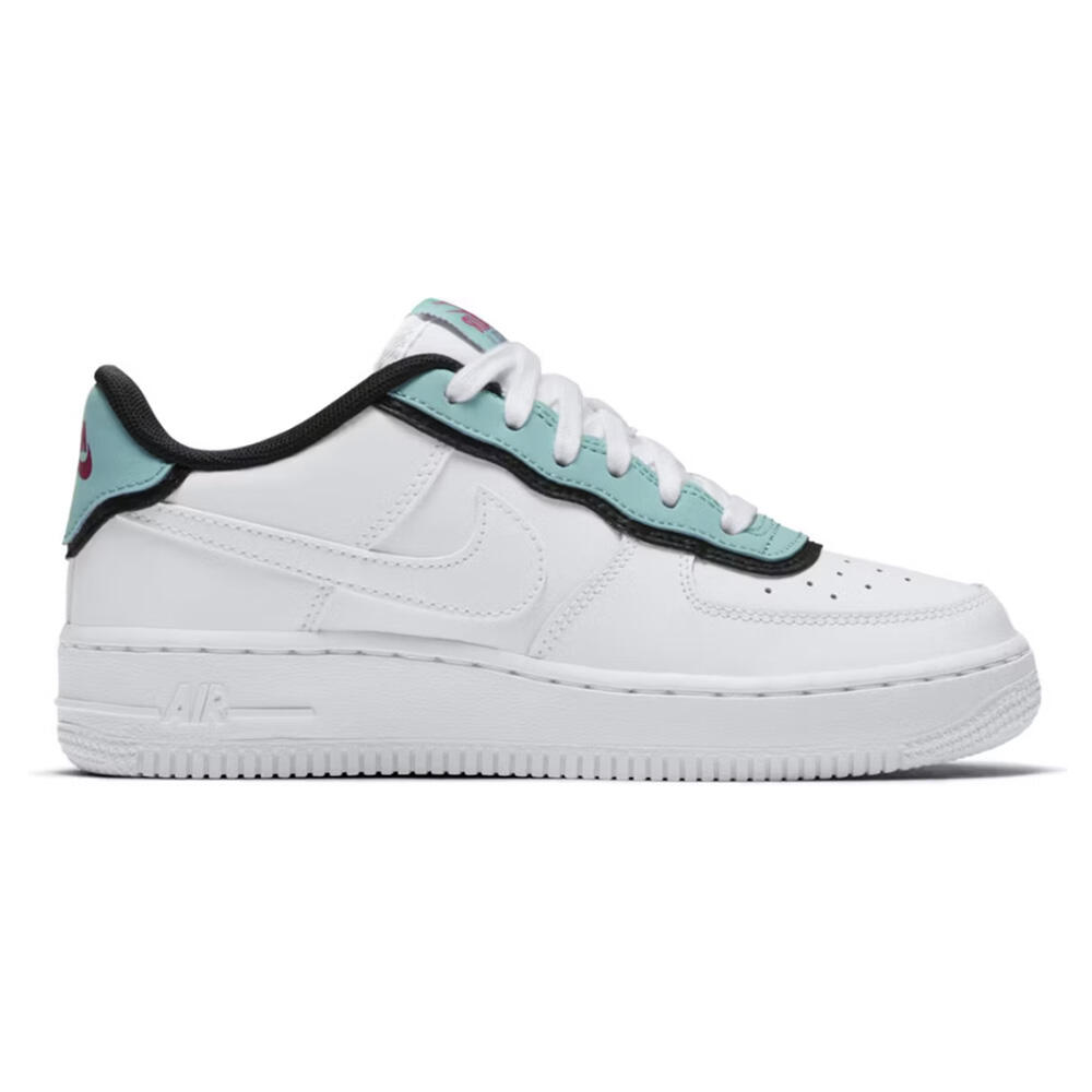 Nike Air Force 1 Low Double Layer Aqua Black 1/1