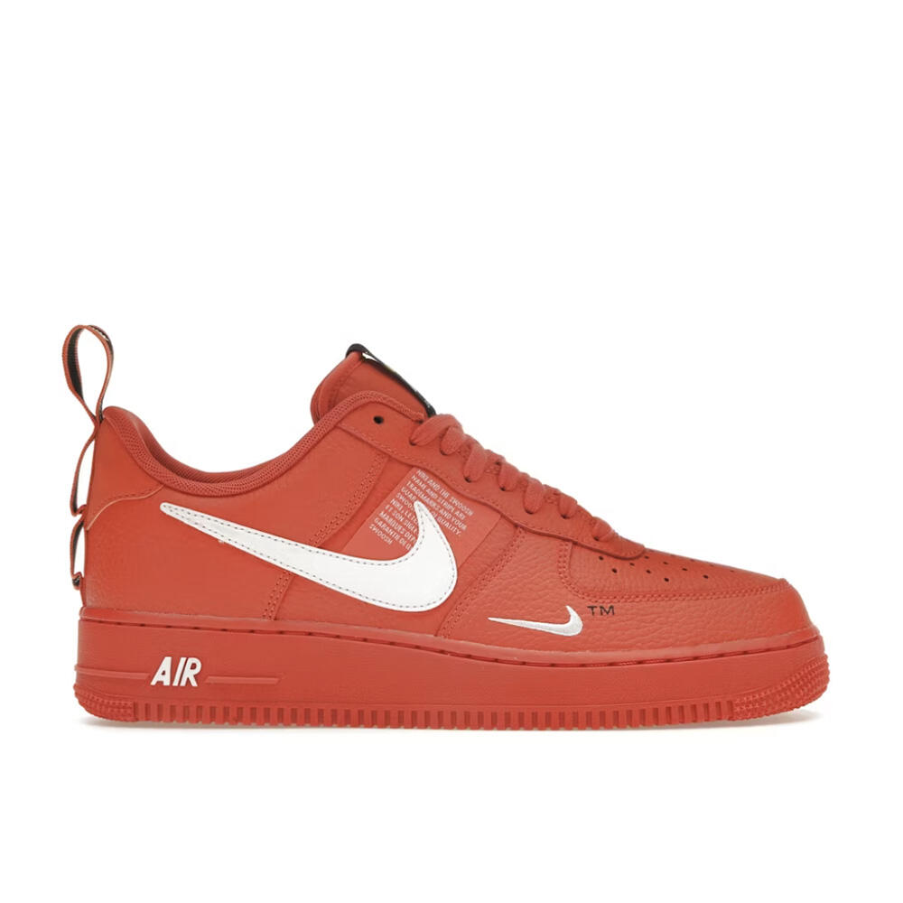 Nike - Nike Air Force 1 Low Utility Team Orange - Baskets - Rouge - 47 - Decathlon