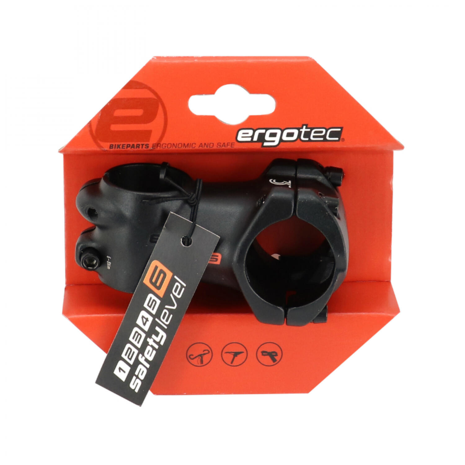 Ergotec stuurpen Ray 35 Ahead 28,6/35,0 mm 55 mm zwart 4/4