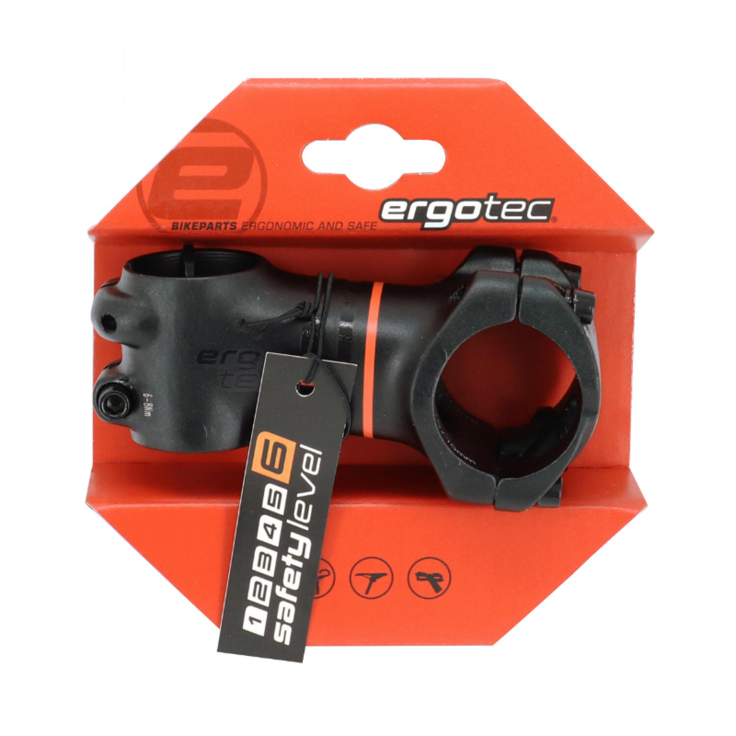 Robuster Lenker-Vorbau Ray 35 für optimale Kontrolle - Schwarz 4/4