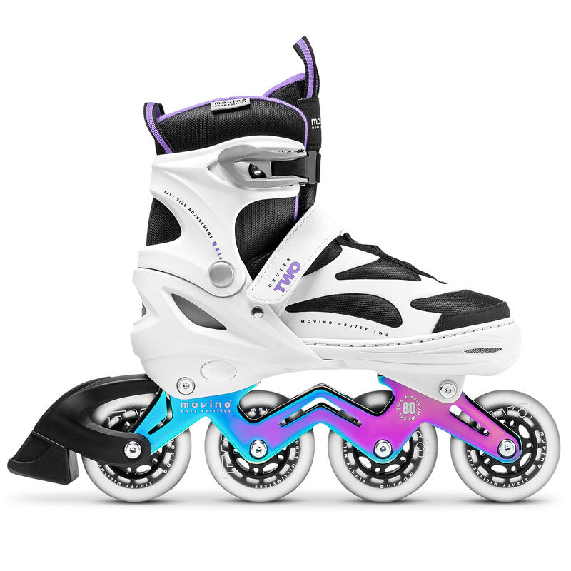 Patins à roues alignées réglables Movino Cruzer Two (Neochrome)
