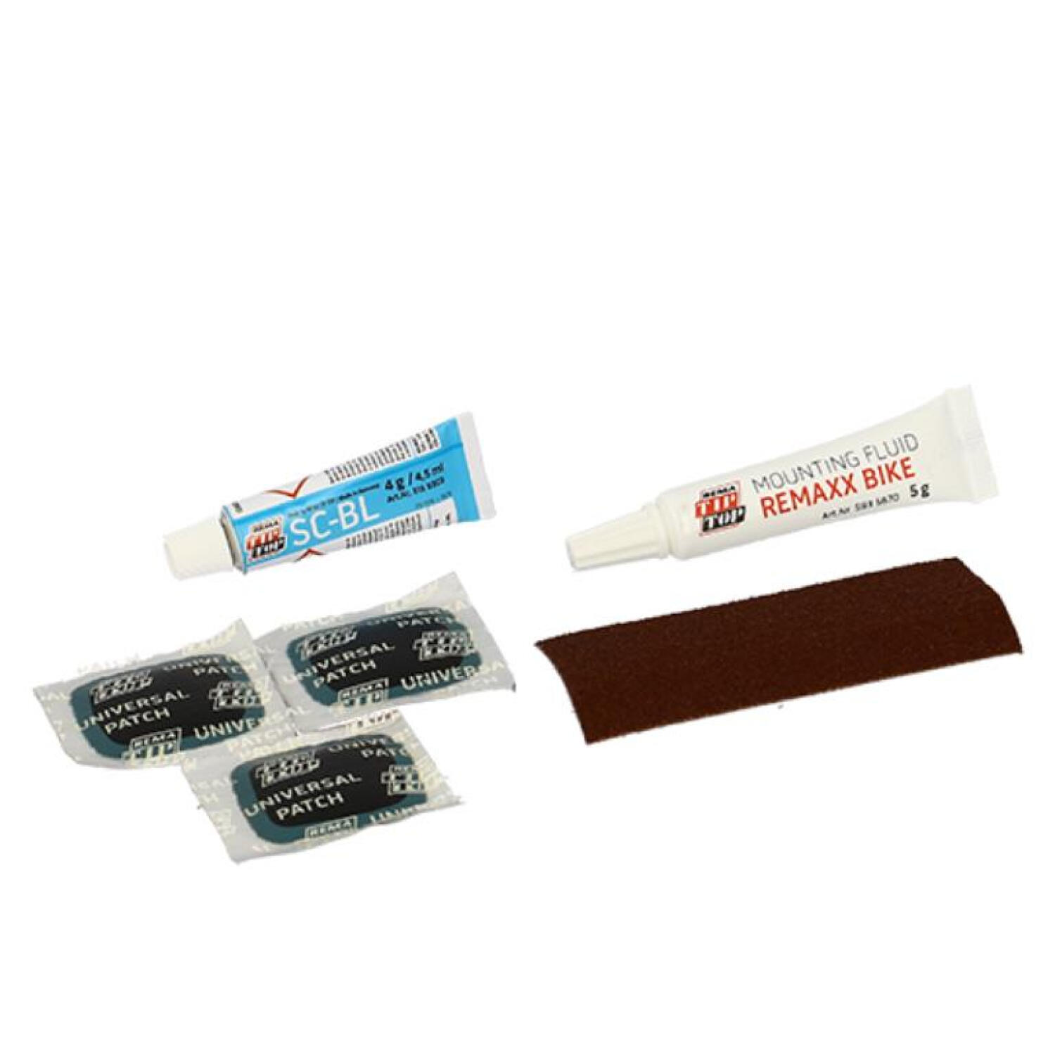 Scatola di 16 kit di riparazione tubeless venduti singolarmente Rema TipTop 2/2