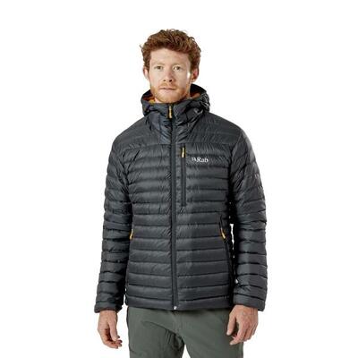 Giacca piumino uomo Rab Microlight Alpine grigio scuro XL