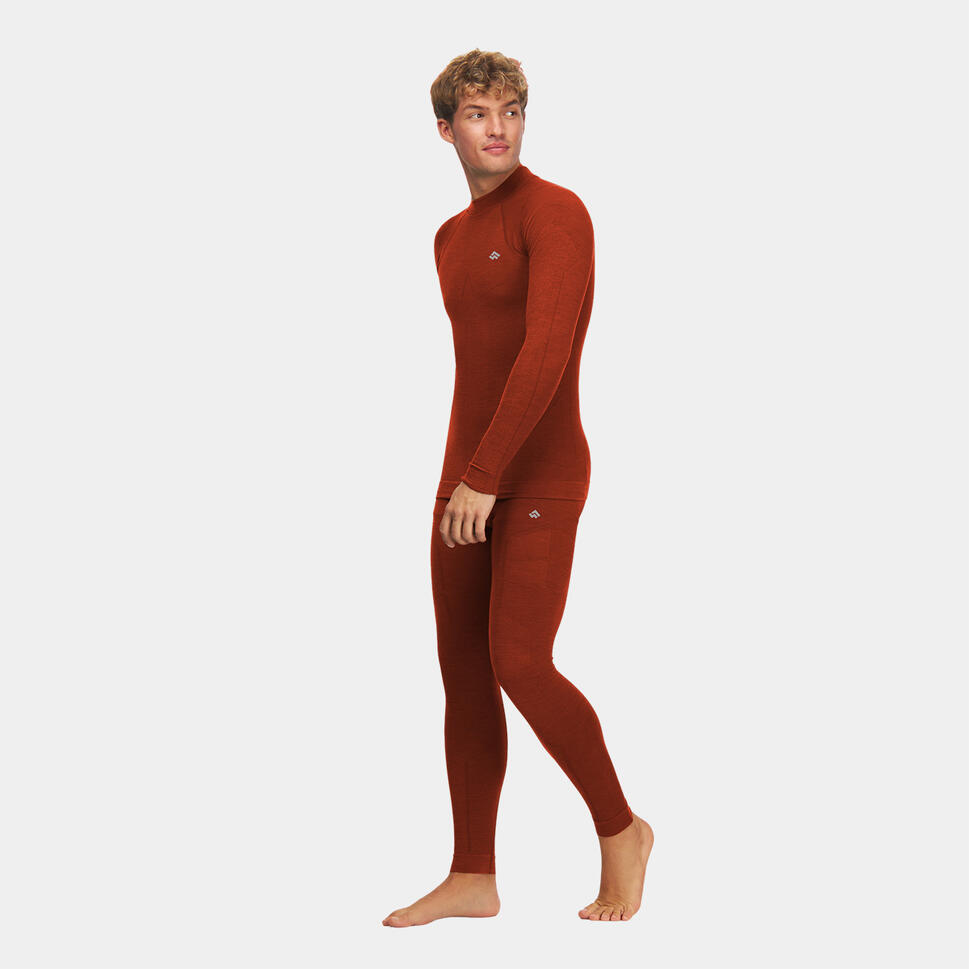 Spodnie legginsy termoaktywne unisex Alpinus Merino Aoraki