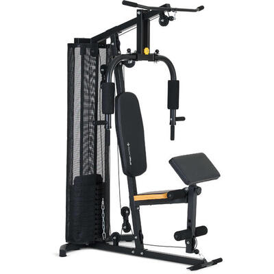 SportPlus Multifunktionale Kraft- und Fitnessstation für zuhause Inkl. Gewichte