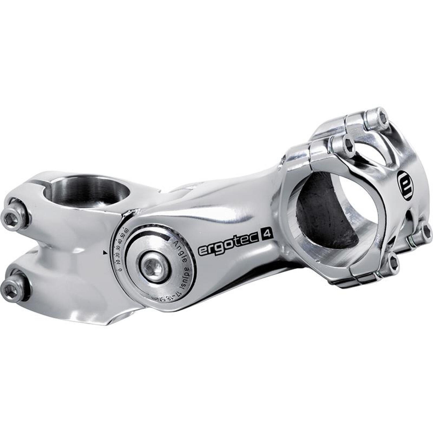 Ergotec STEM Octopus2 31,8 mm, długość 75 mm, czarny piaskowany
