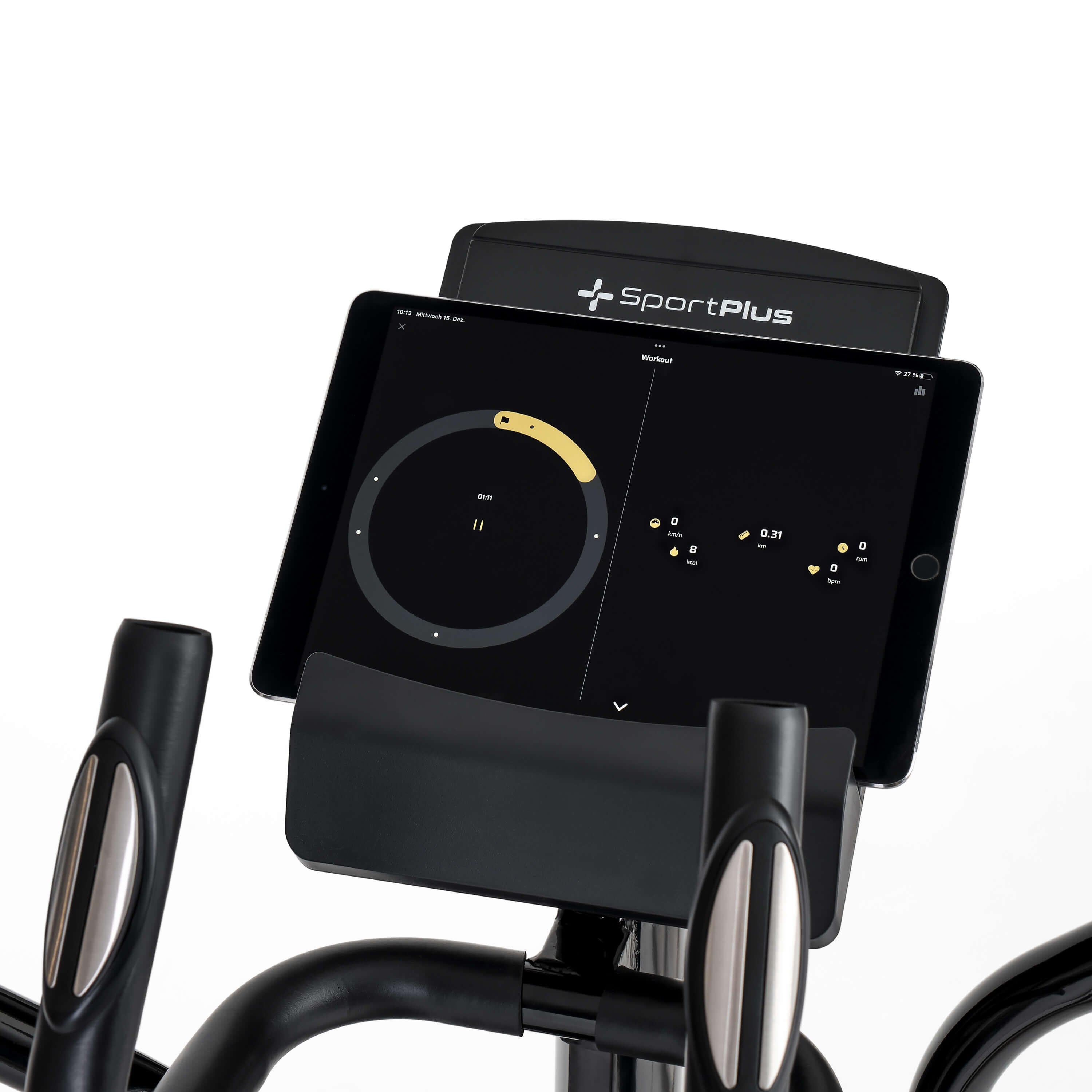 SportPlus vélo elliptique, 24 programmes, 17 kg de masse d'inertie 3/7