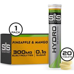 Comprimés effervescents électrolytes - 20 pièces - Go Hydro Ananas & Mangue