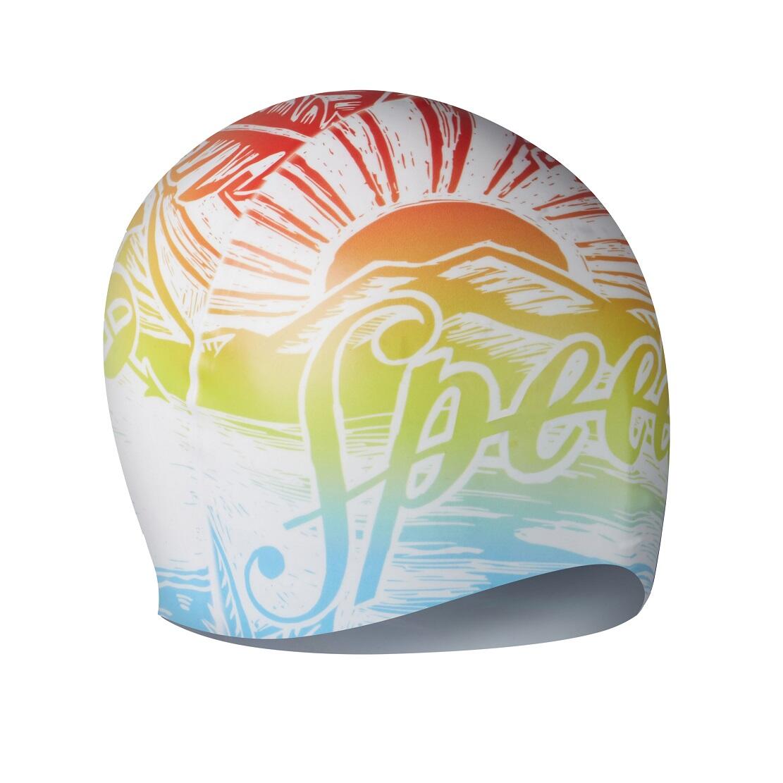 Czepek pływacki na basen unisex Speedo Slogan 3/4