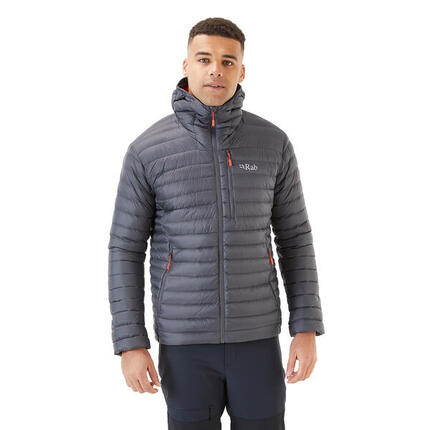 Kurtka puchowa męska Rab Microlight Alpine Jacket z kapturem