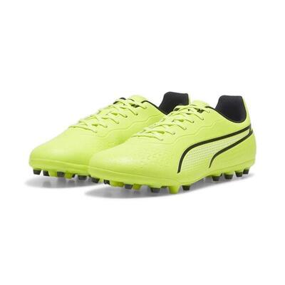 Puma king match mg voetbalschoenen voor mannen geel