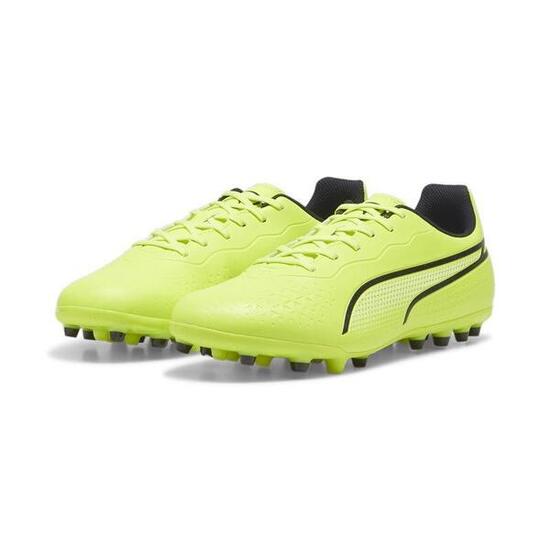 Chaussures à crampons pour hommes Puma King match mg Jaune