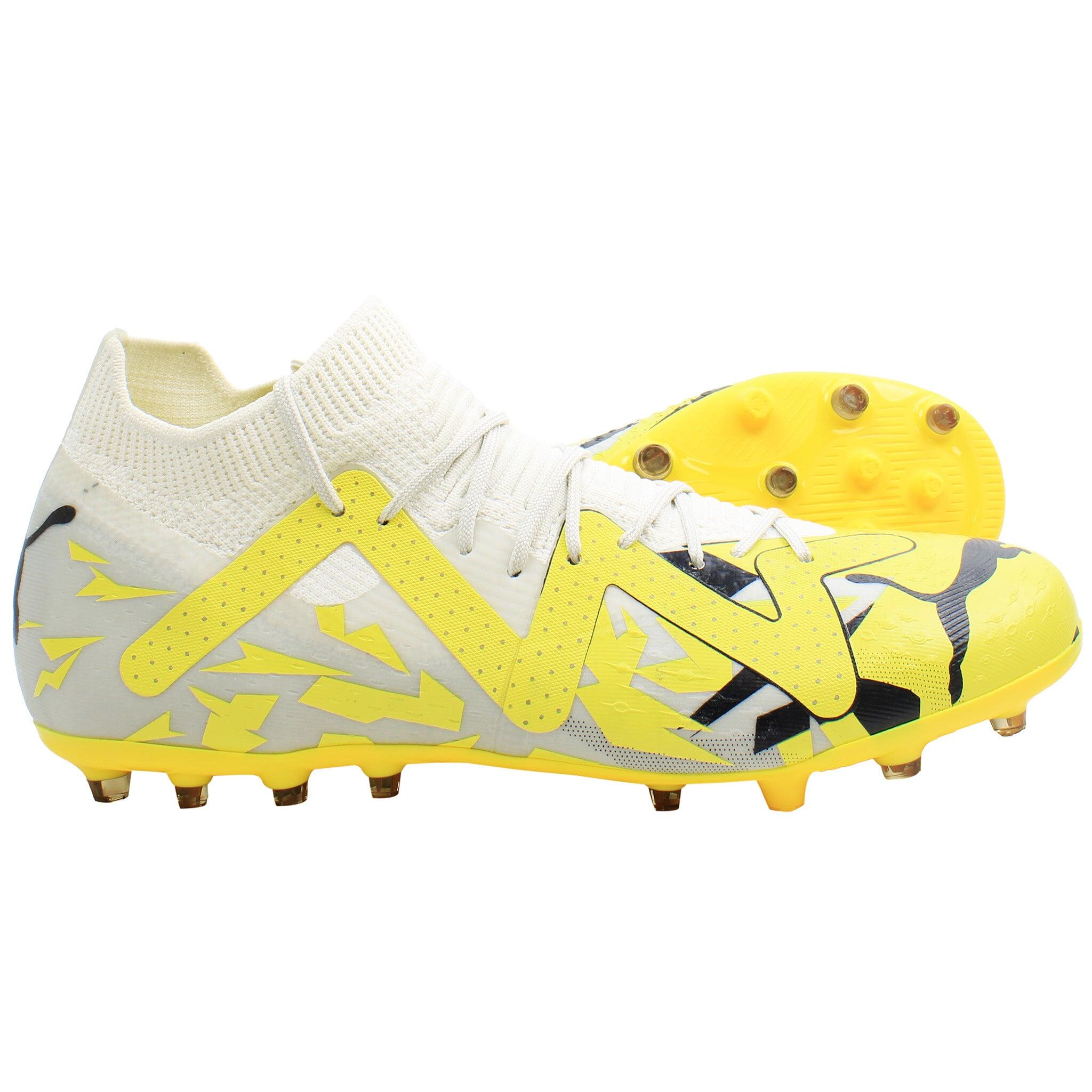 Sapatos de futebol masculinos Puma future match mg branco. 2/5