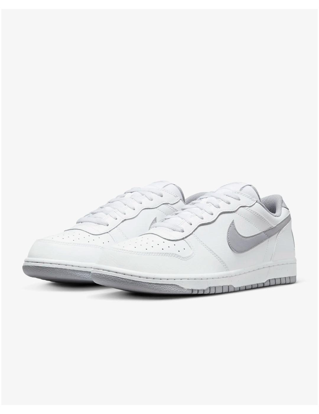 Scarpe - Walking - Uomo - Basse - Big Nike Low - Bianco 3/6