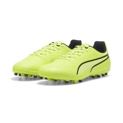 Chaussures à crampons pour hommes Puma King match mg Jaune