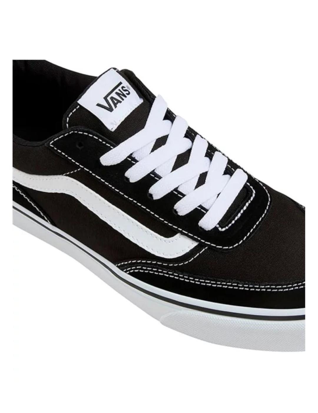 Zapatillas para Mujer Vans Brooklyn ls Negro 4/4