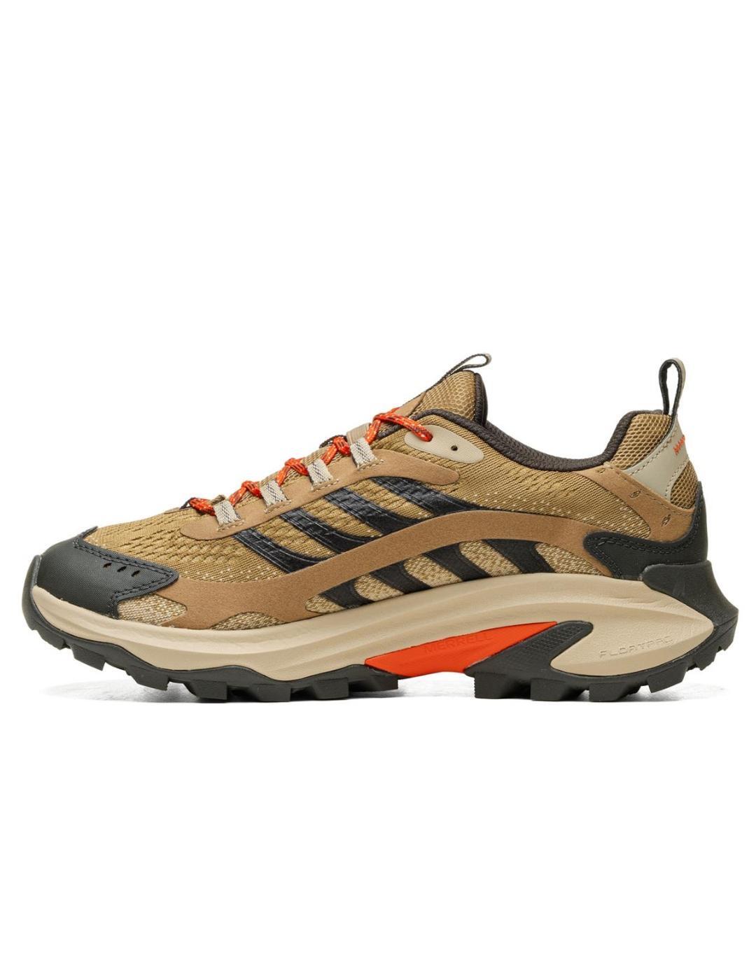 Zapatillas para Hombre Merrell  moab speed 2 Marrón 2/5