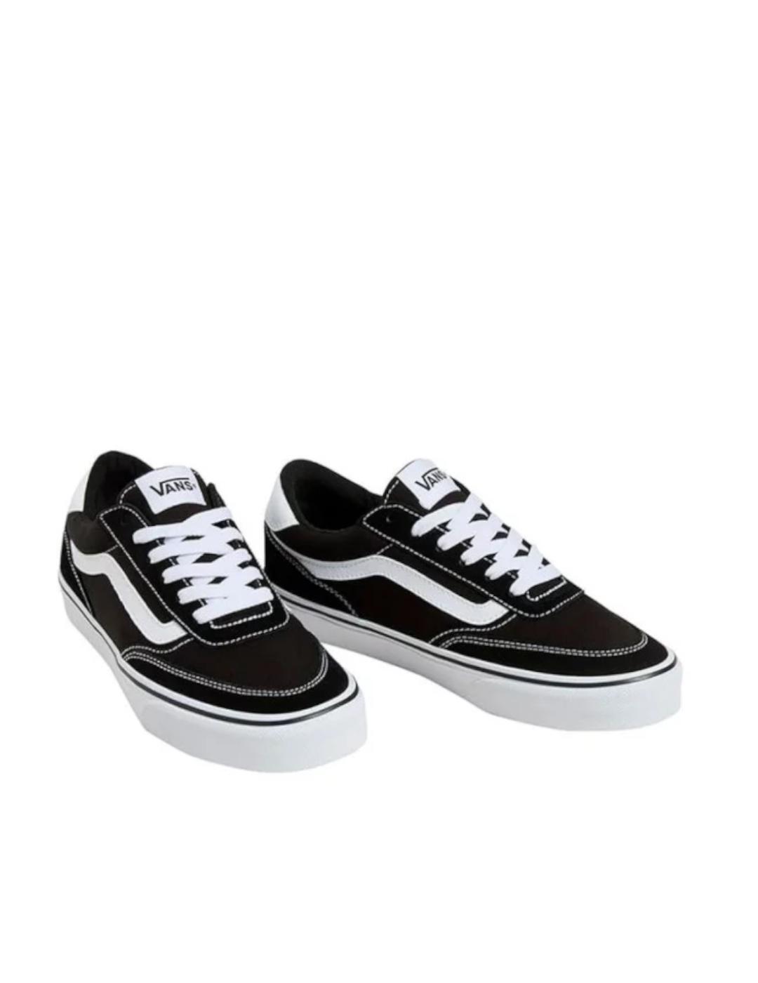 Zapatillas para Mujer Vans Brooklyn ls Negro 2/4