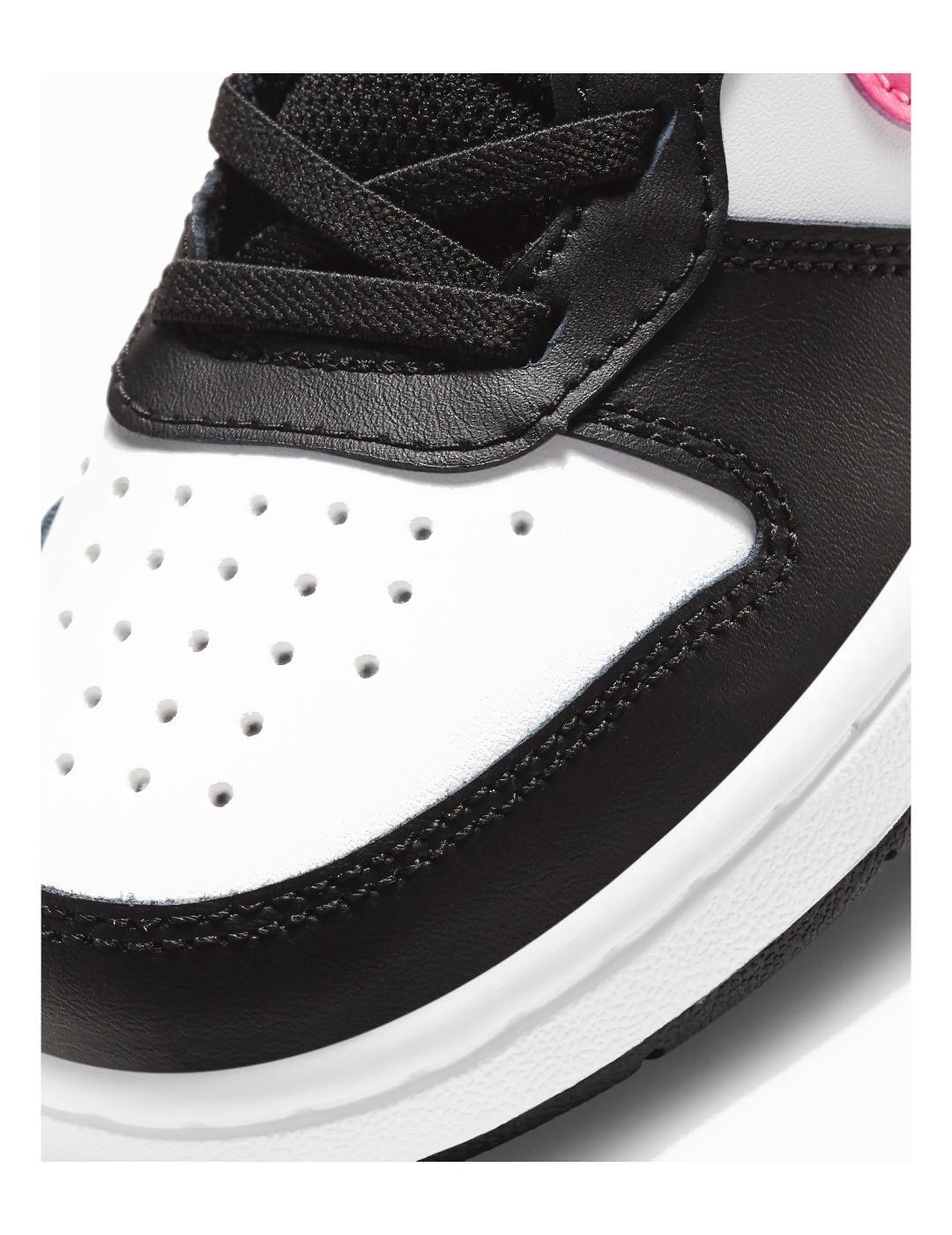 Zapatillas para Niña Nike Court borough mid2 Negro 6/6