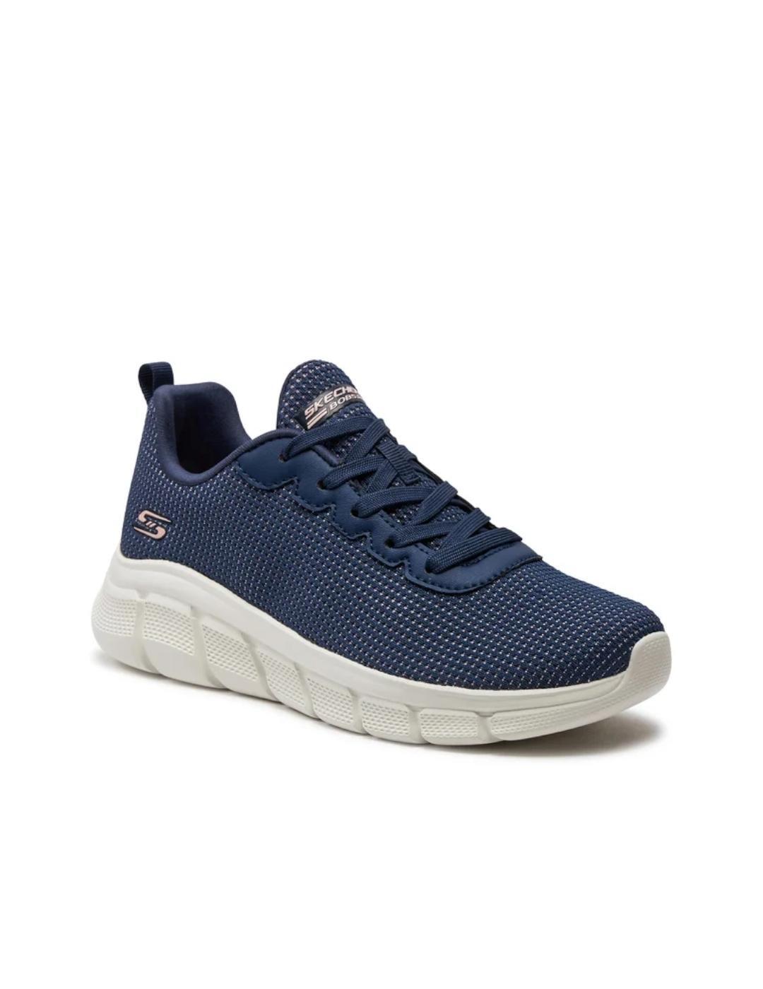 Skechers - Bobs b flex bleu 117346 NVY 3/5