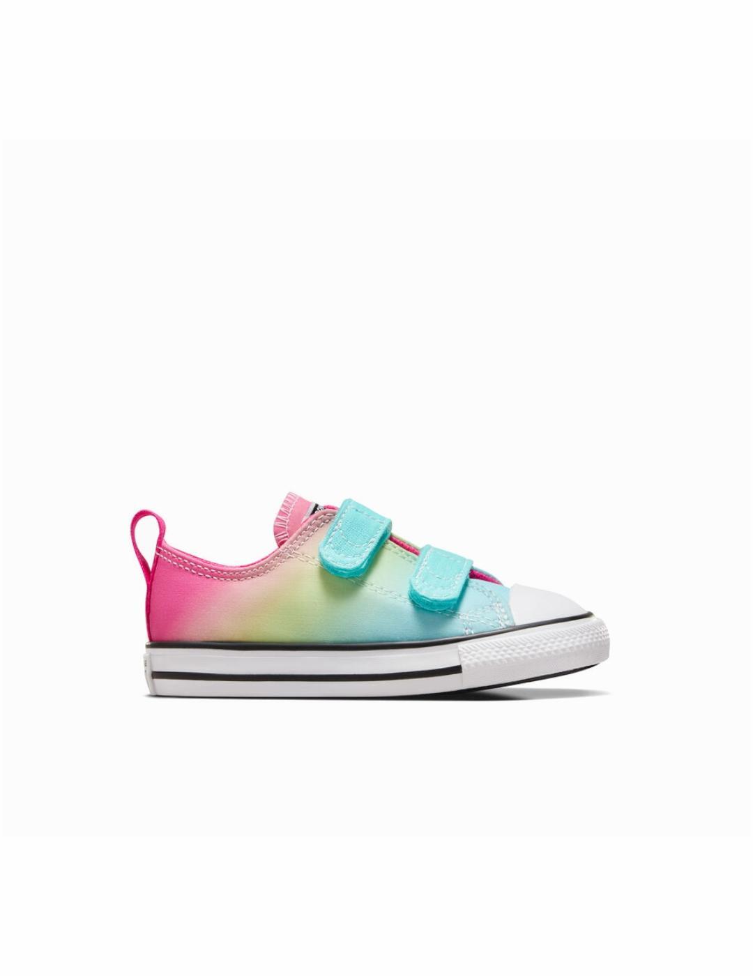 Sapatilhas para menina Converse All Star baixa 2v Multicoloridas 1/4