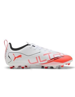 Zapatillas de tacos Puma ultra 5 play mg Blanco