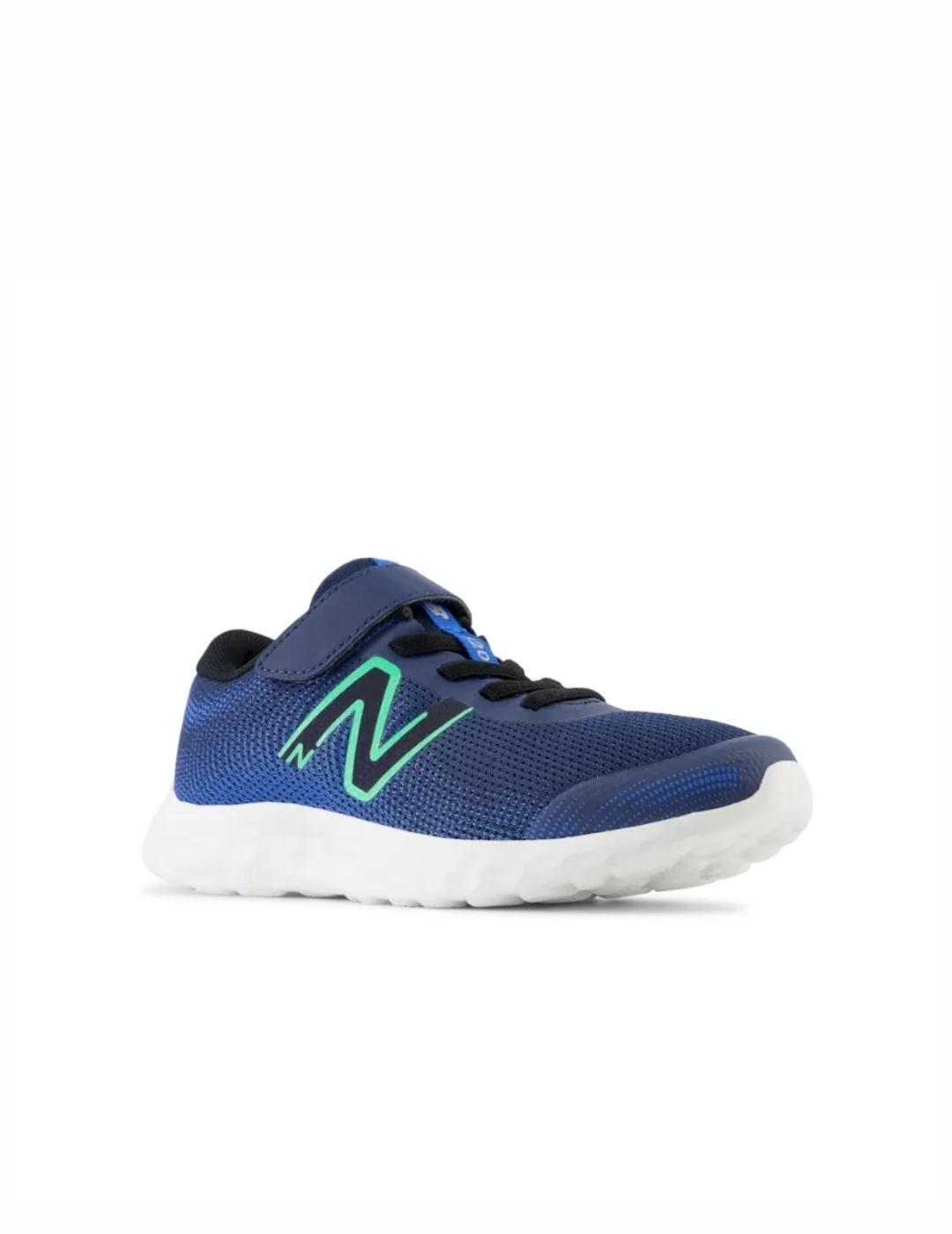 Chaussures pour enfant New balance 520v8 bungee Bleu. 3/5